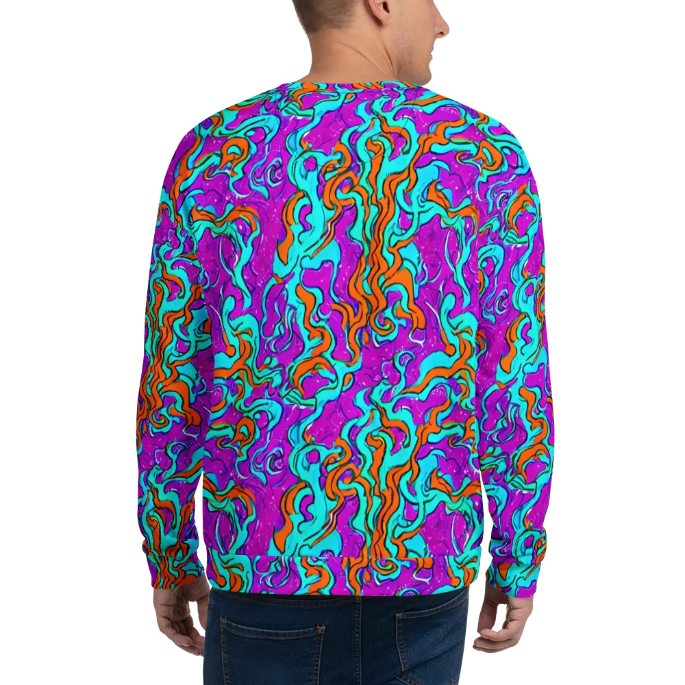 Psychic Ribbons on Sweatshirt — Back