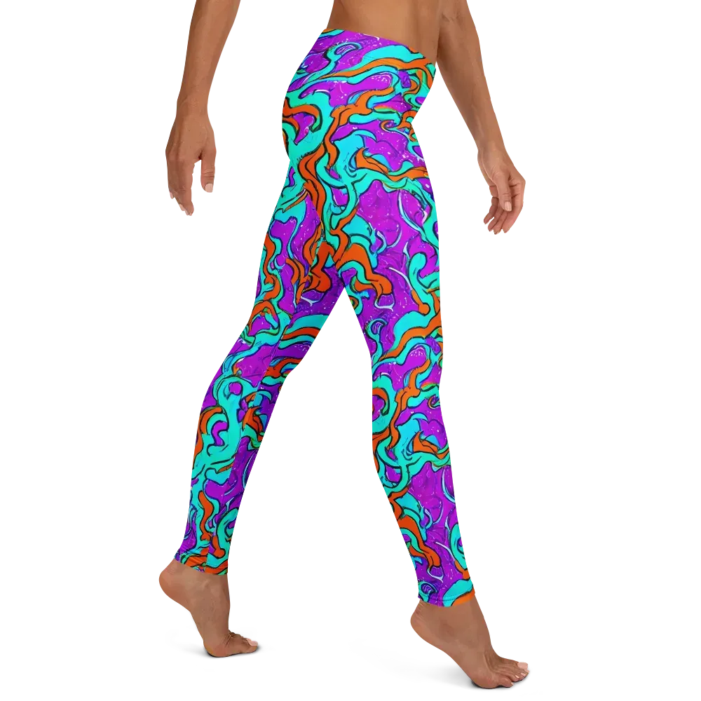 Psychic Ribbons on Leggings — Right