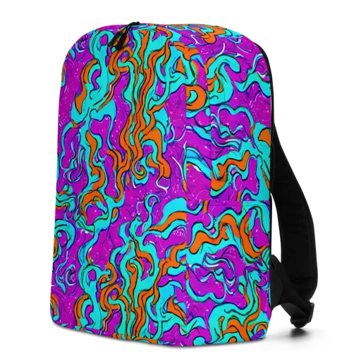 Psychic Ribbons on a Minimalist Backpack