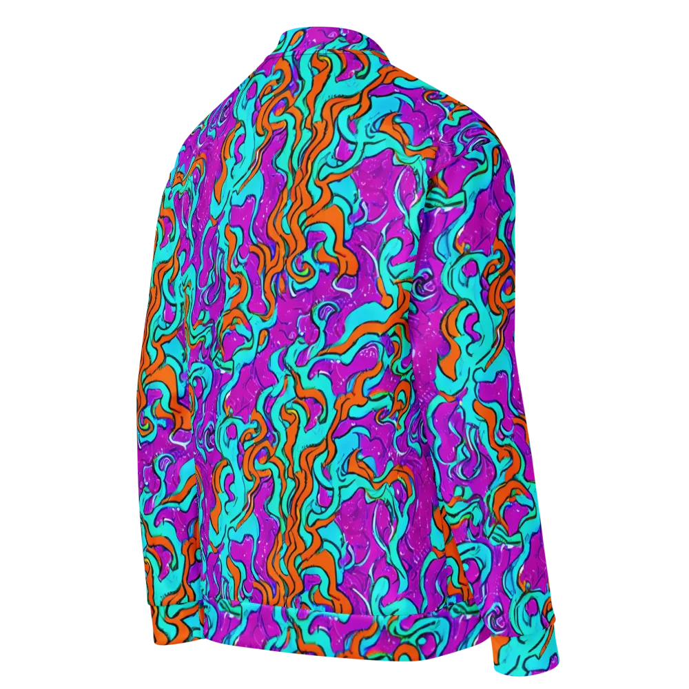 Psychic Ribbons on Bomber Jacket — Right Back