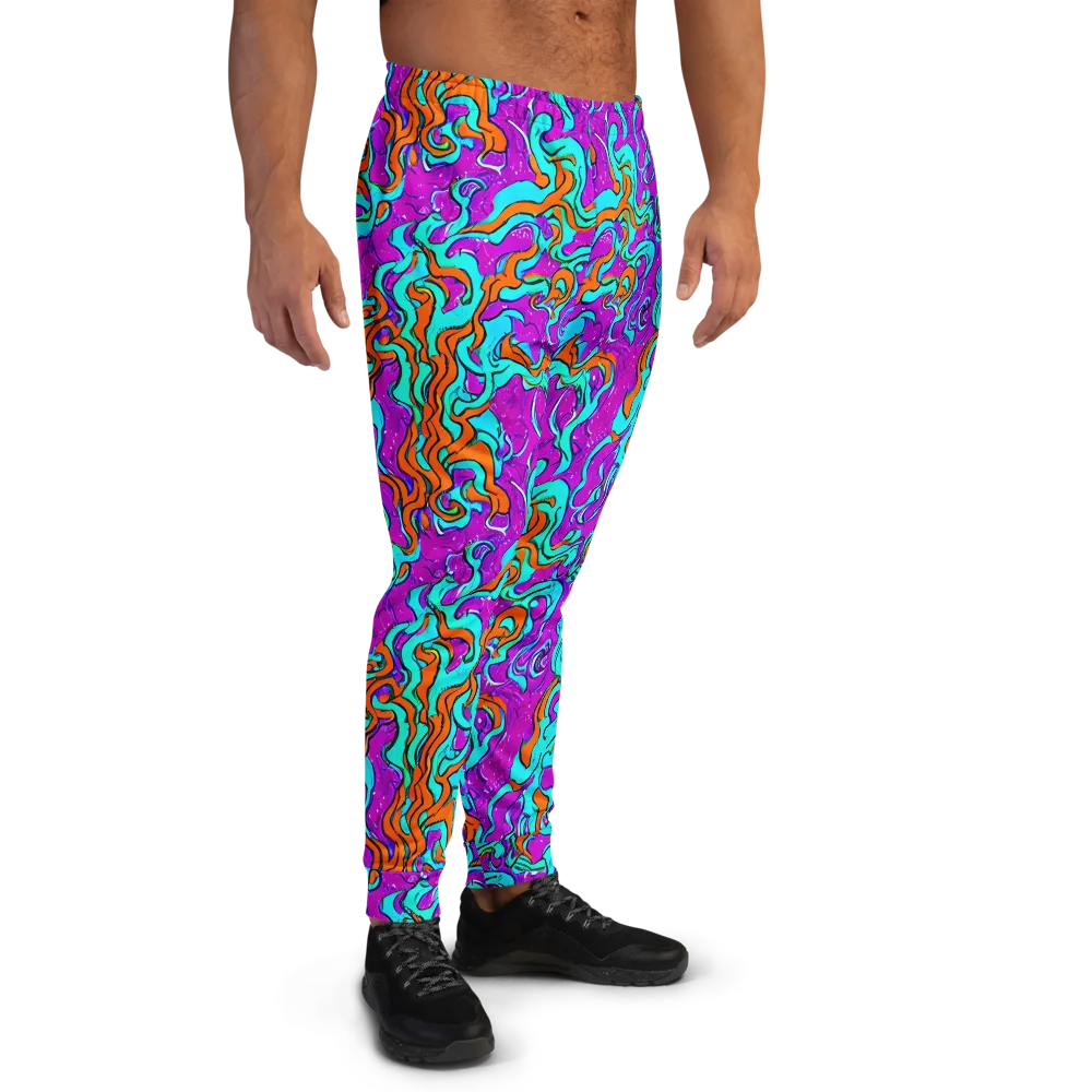 Psychic Ribbons on Men's Joggers — Right