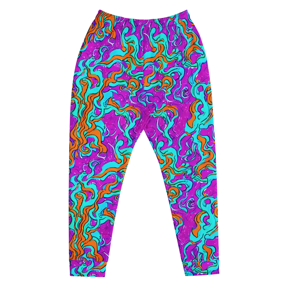 Psychic Ribbons on Men's Joggers — Front