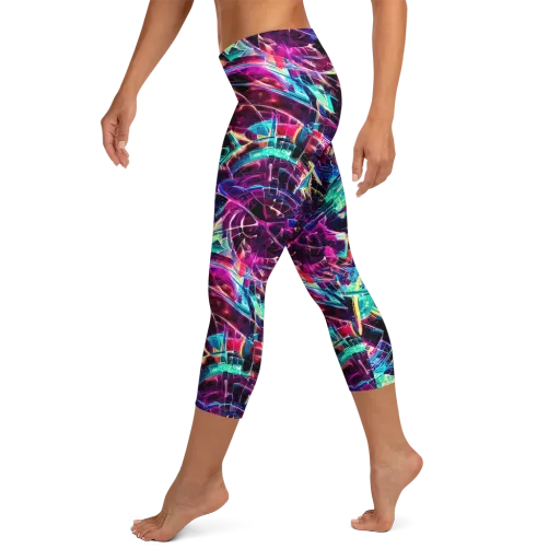 Plasma Pulse on a Capri Leggings