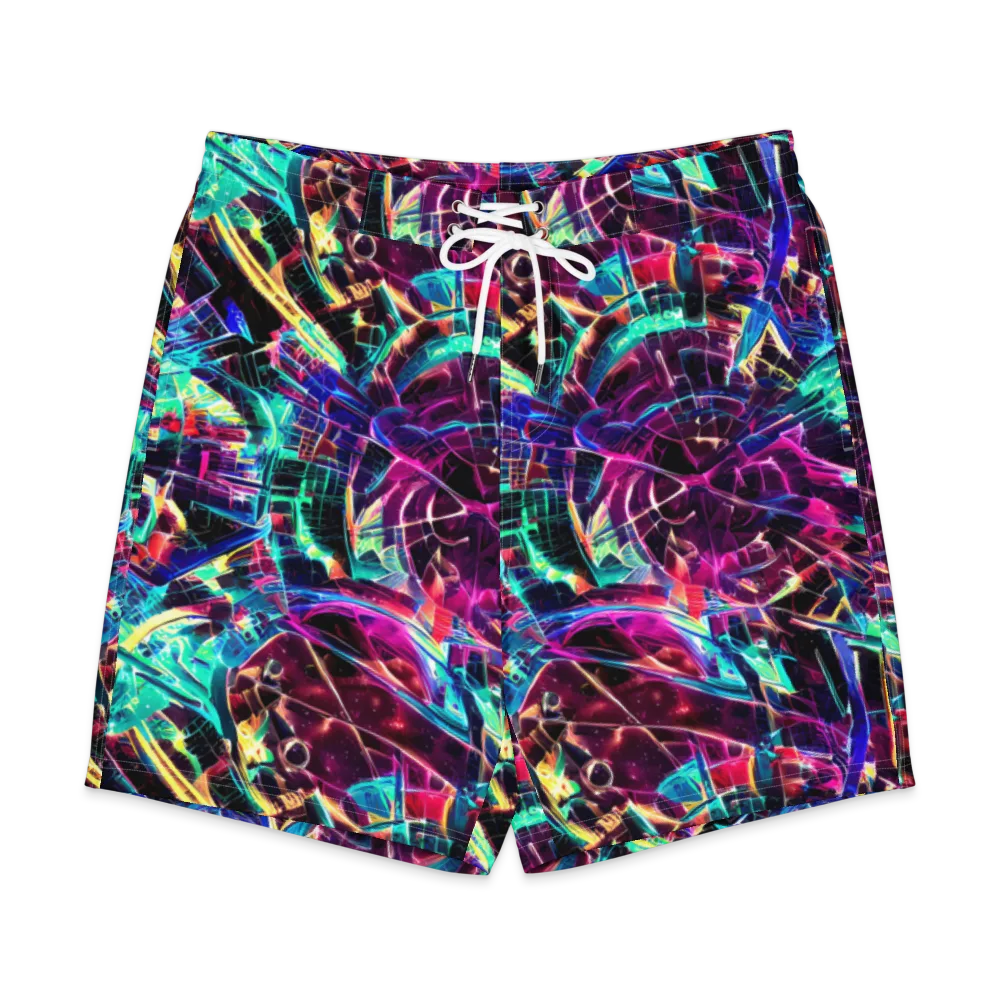 Plasma Pulse on Men's Board Shorts — Front