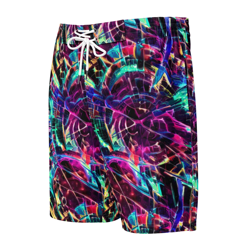 Plasma Pulse on Men's Board Shorts — Front