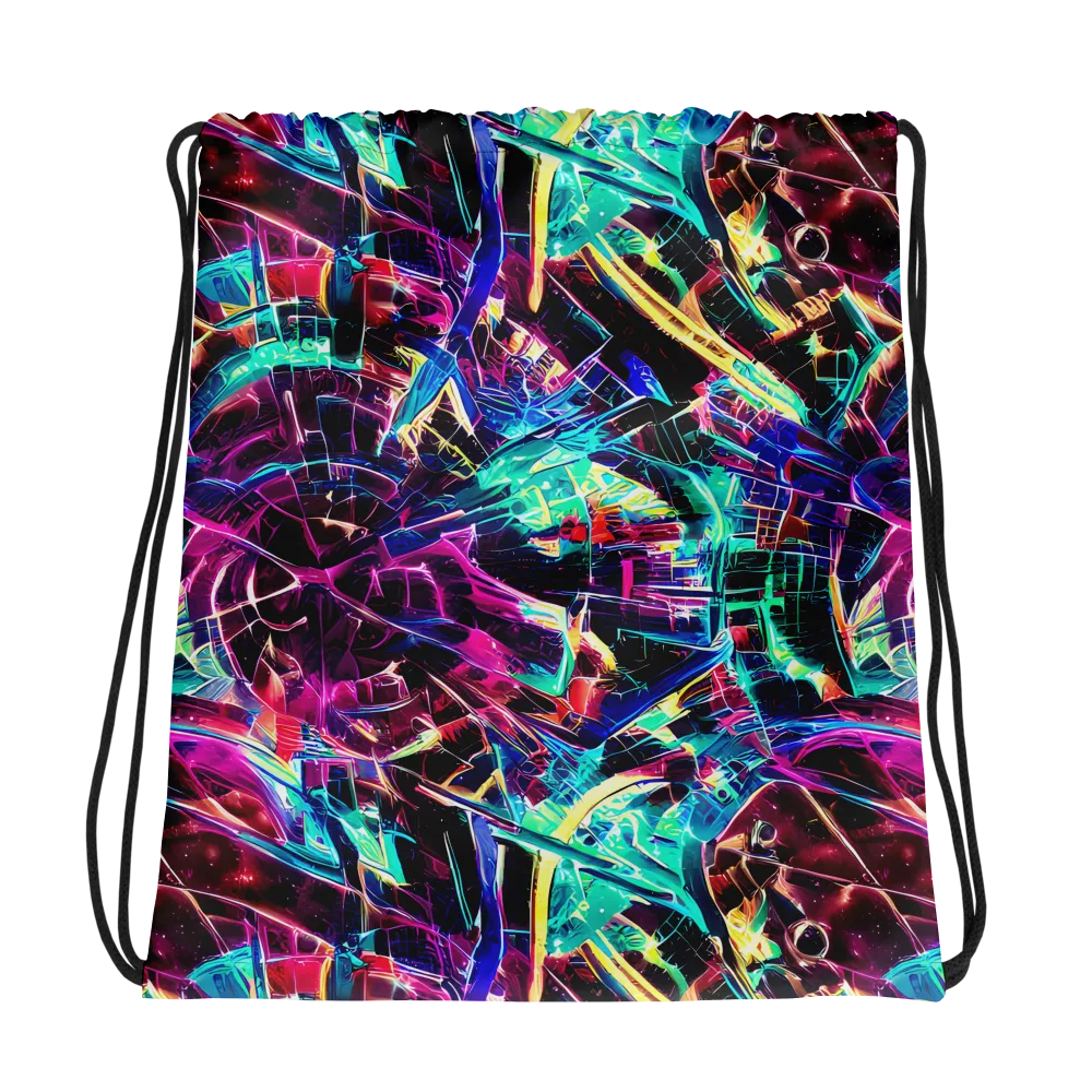 Plasma Pulse on Drawstring Bag — Photo
