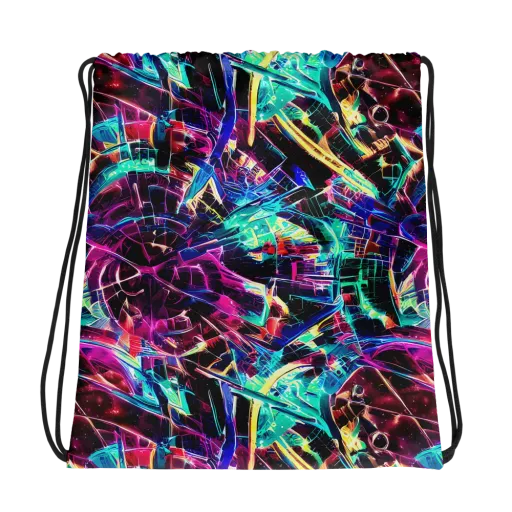 Plasma Pulse on a Drawstring Bag