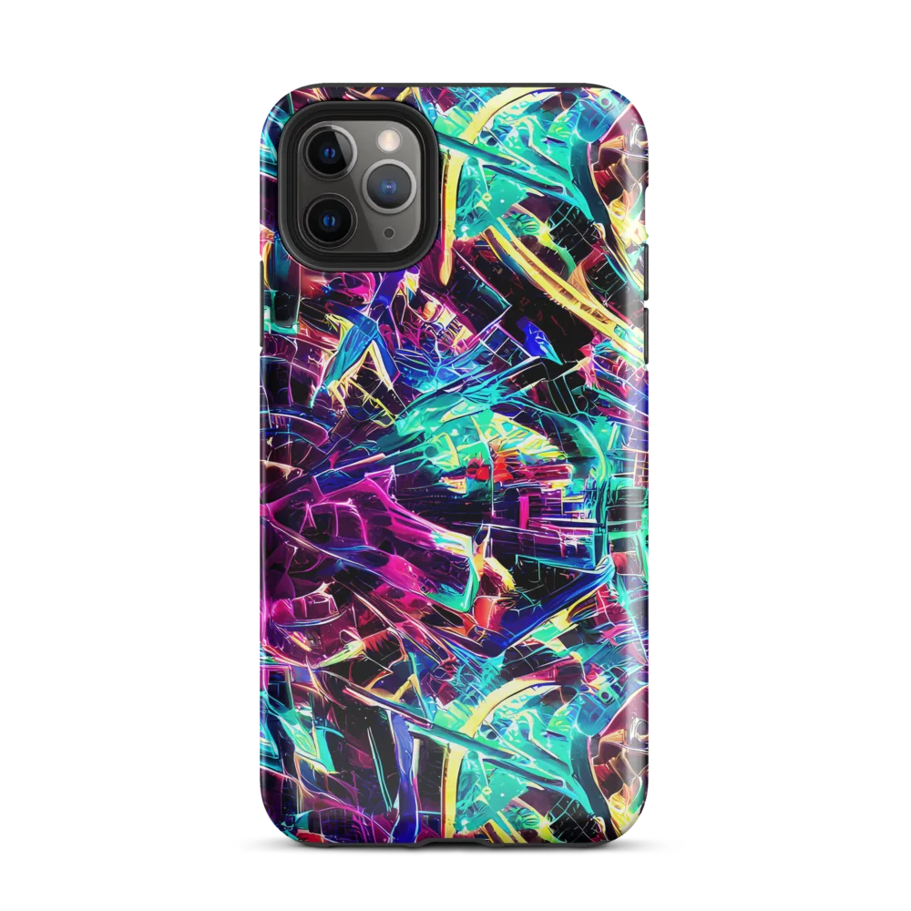 Plasma Pulse on Tough Case for iPhone® — Front