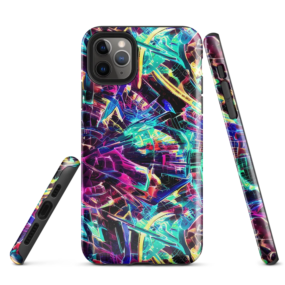 Plasma Pulse on Tough Case for iPhone® — Front