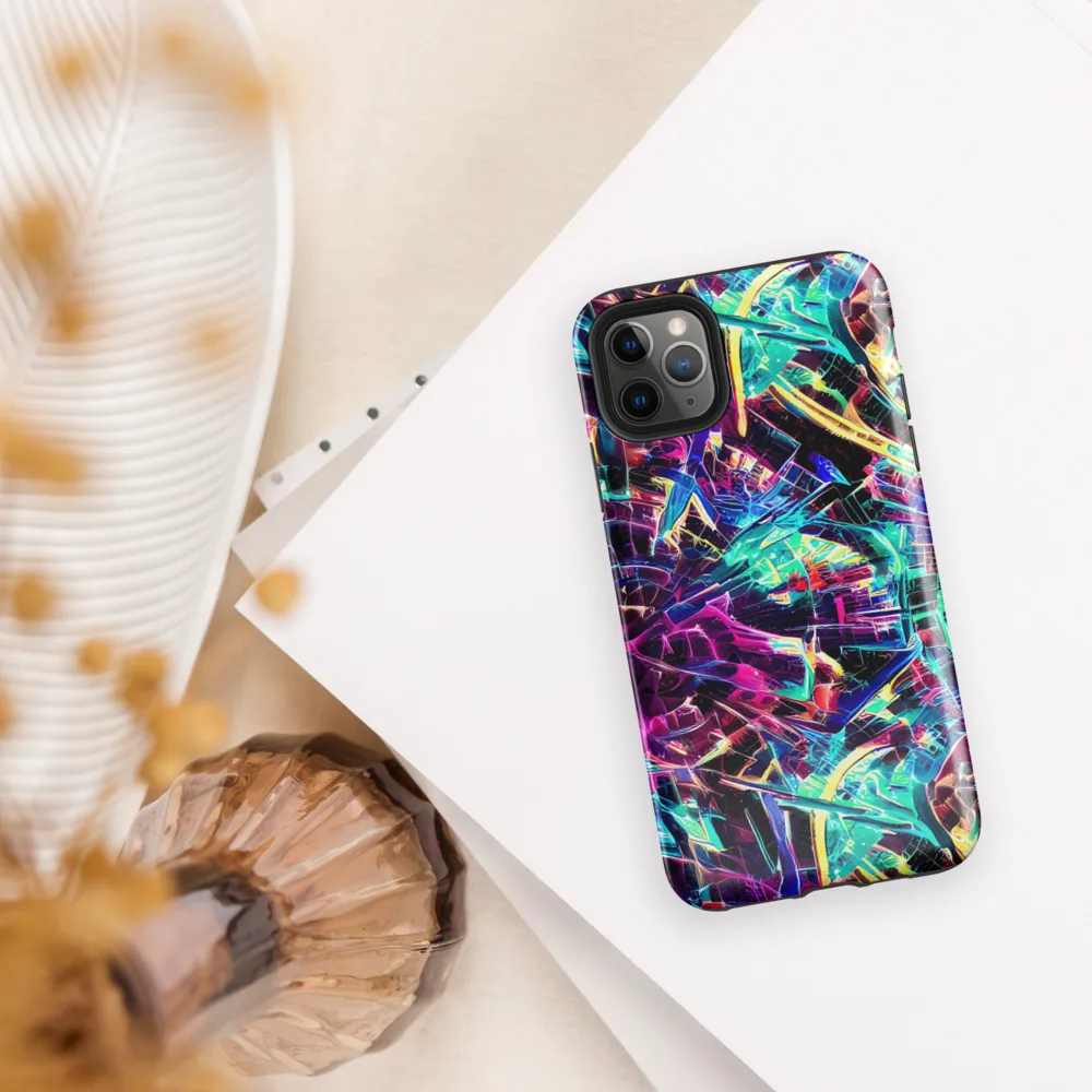 Plasma Pulse on Tough Case for iPhone® — Front