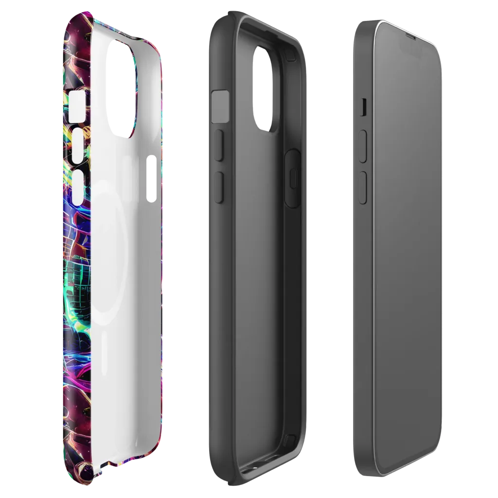 Plasma Pulse on MagSafe Tough Case for iPhone® — Front