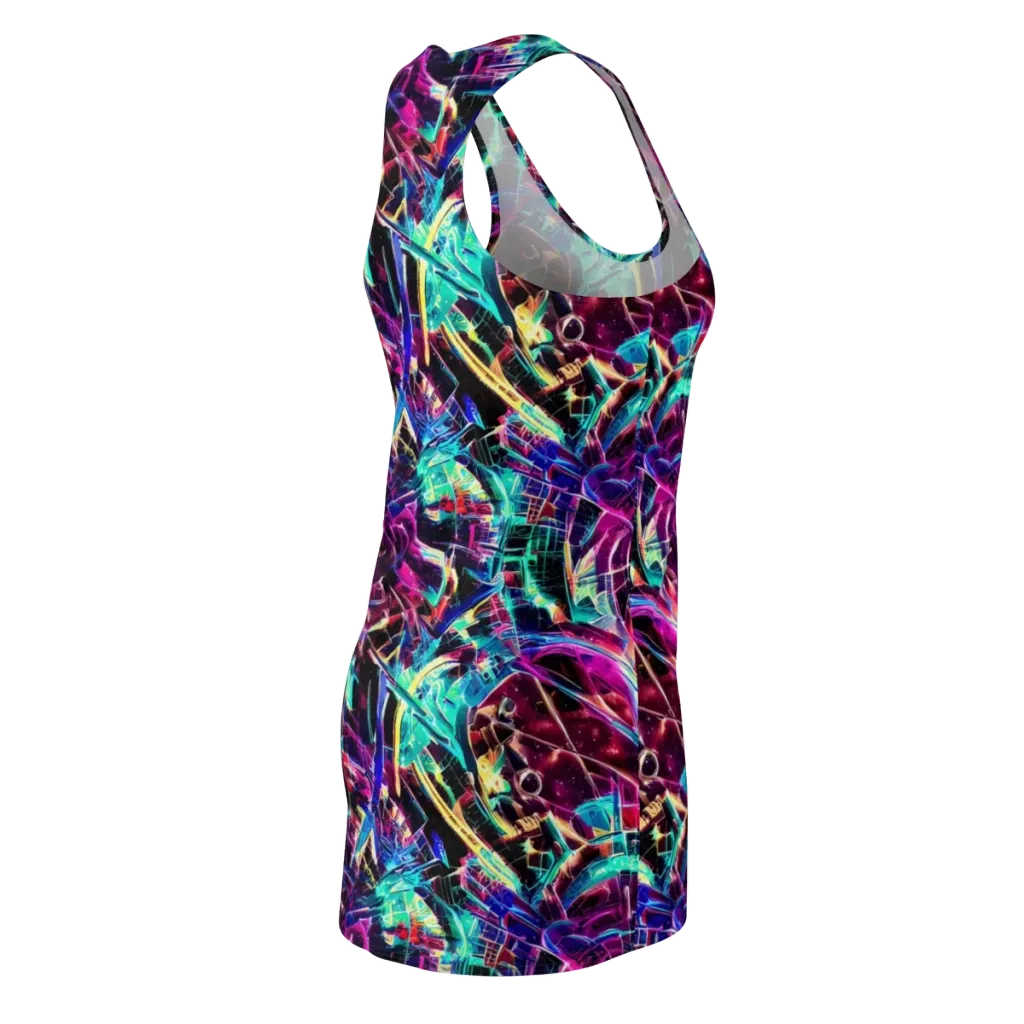 Plasma Pulse on Racerback Dress — Back Side
