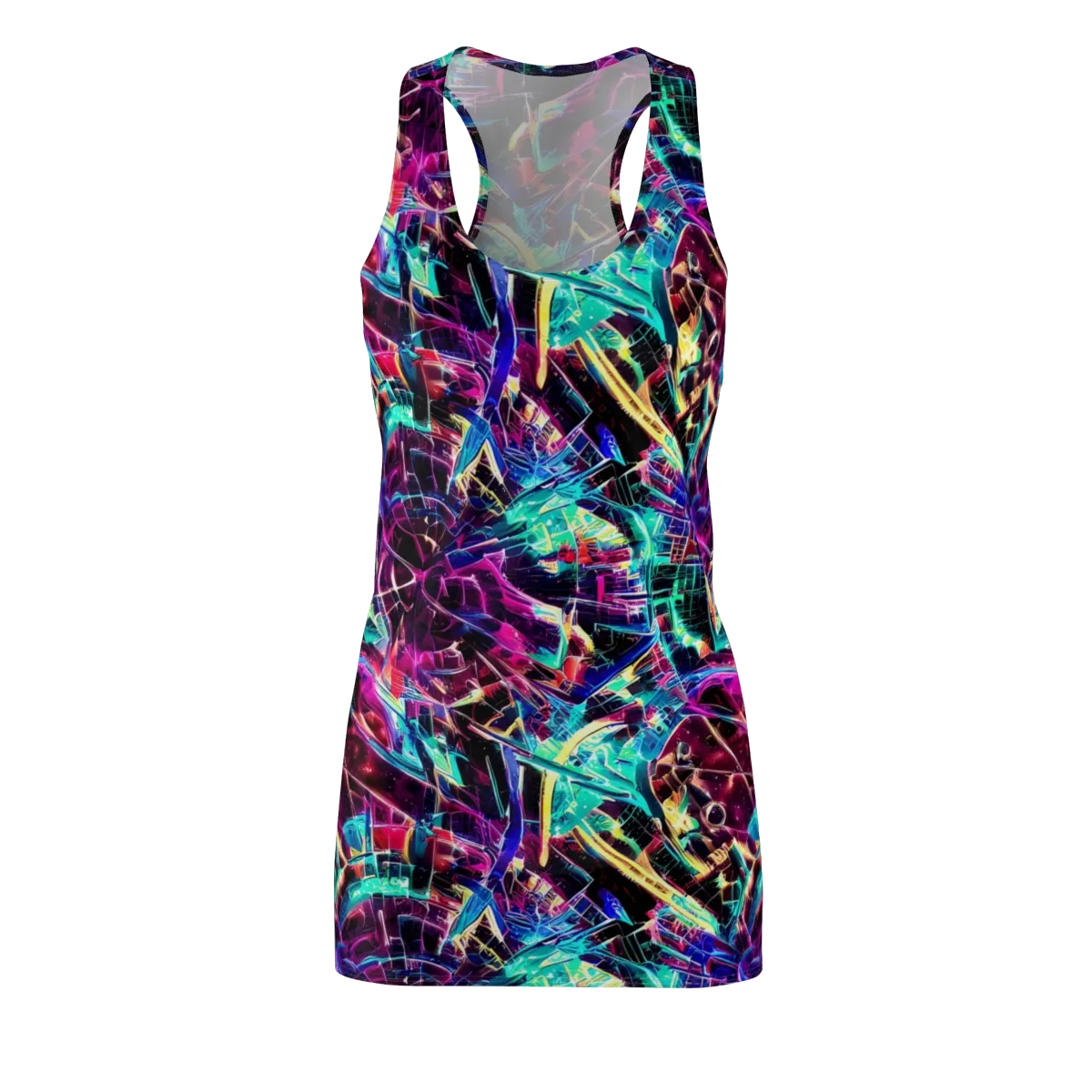 Plasma Pulse on Racerback Dress — Front