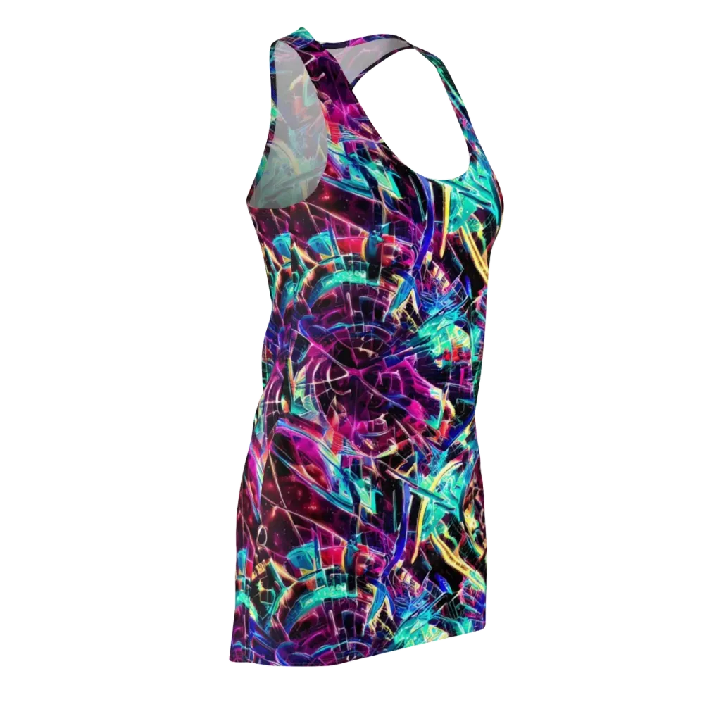 Plasma Pulse on Racerback Dress — Front Side