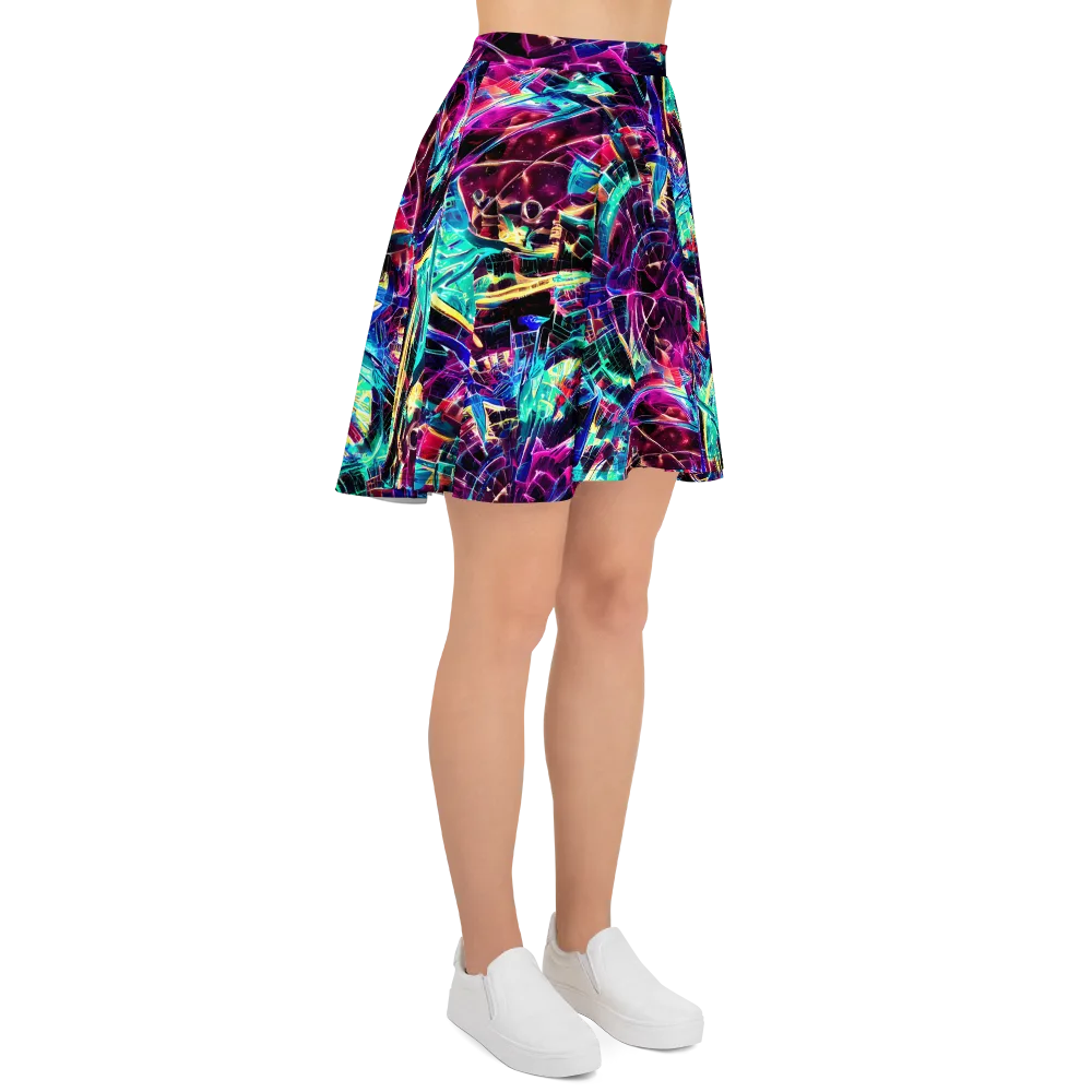Plasma Pulse on Skater Skirt — Right