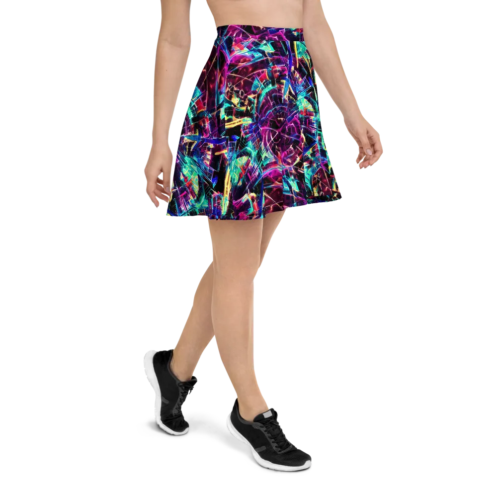 Plasma Pulse on Skater Skirt — Right