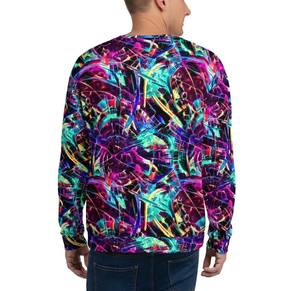 Plasma Pulse on Sweatshirt — Back