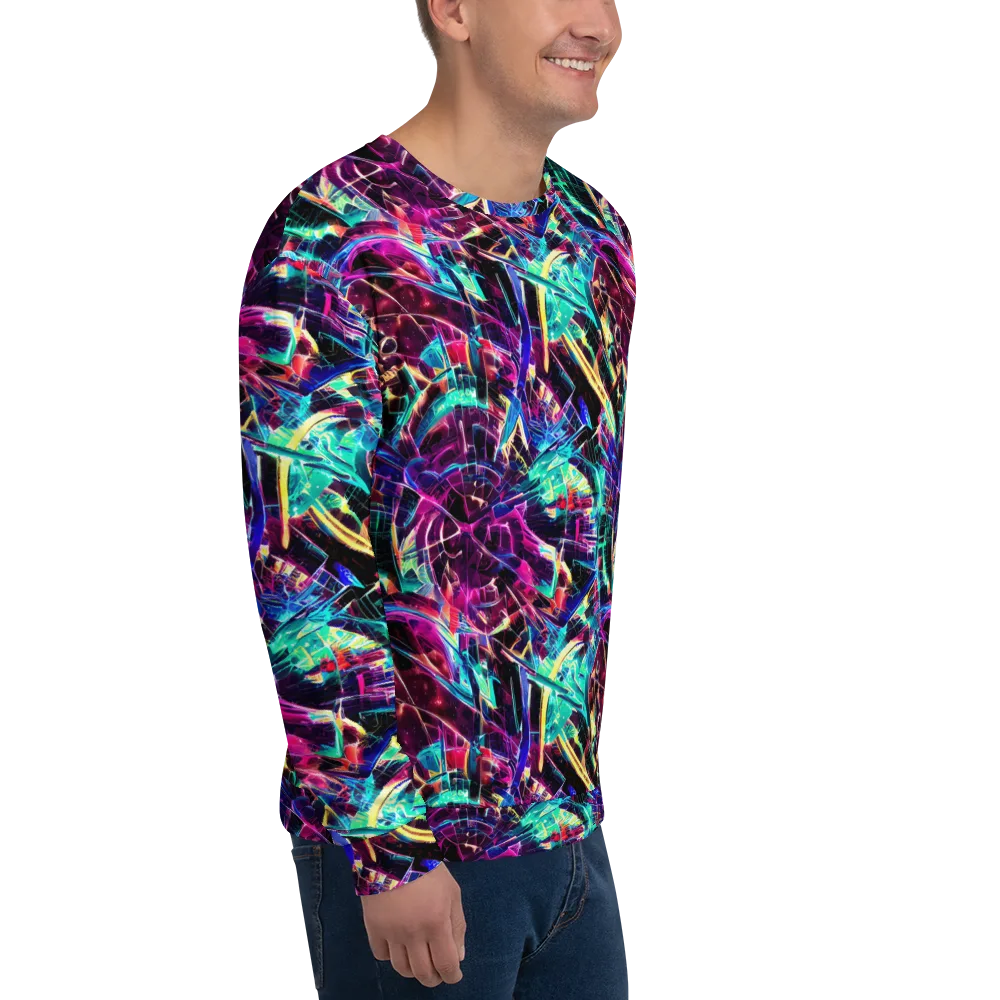 Plasma Pulse on Sweatshirt — Right Front
