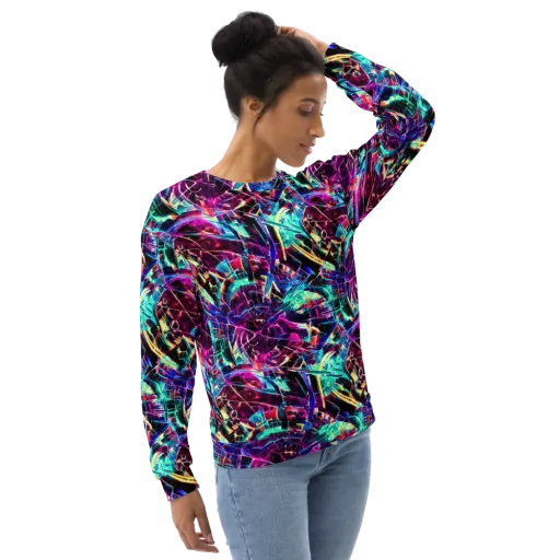 Plasma Pulse on a Sweatshirt