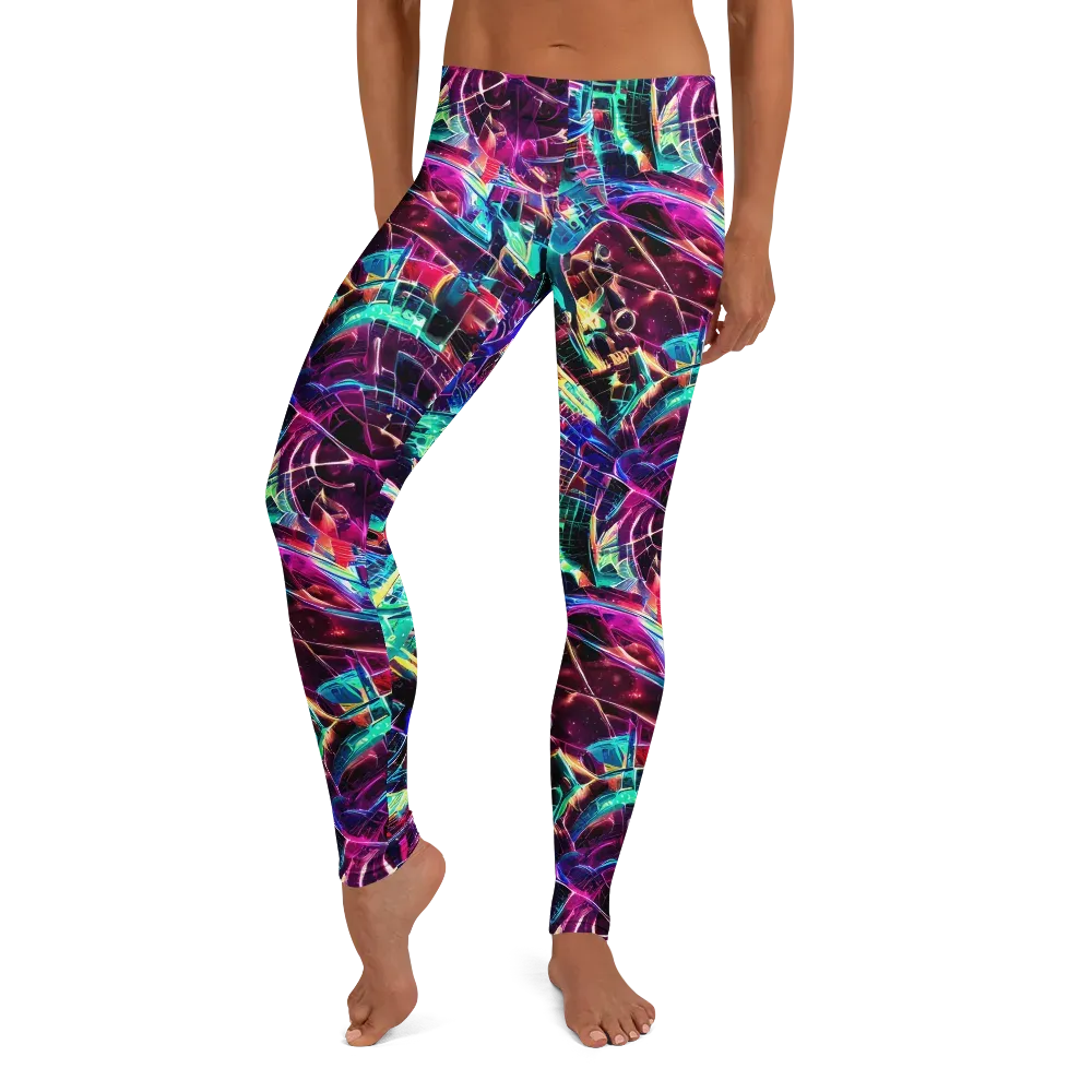 Plasma Pulse on Leggings — Front
