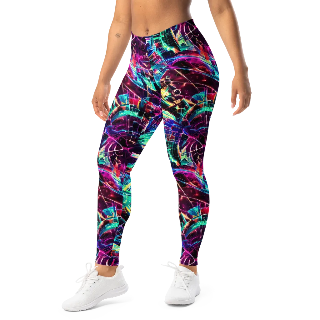Plasma Pulse on Leggings — Left Front