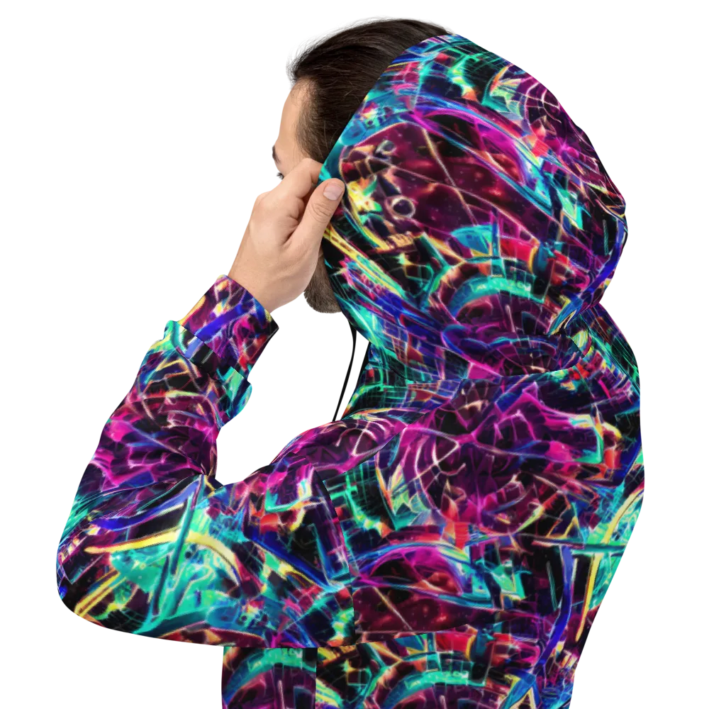 Plasma Pulse on Hoodie — Back
