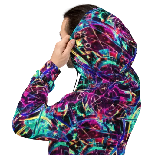Plasma Pulse on a Hoodie