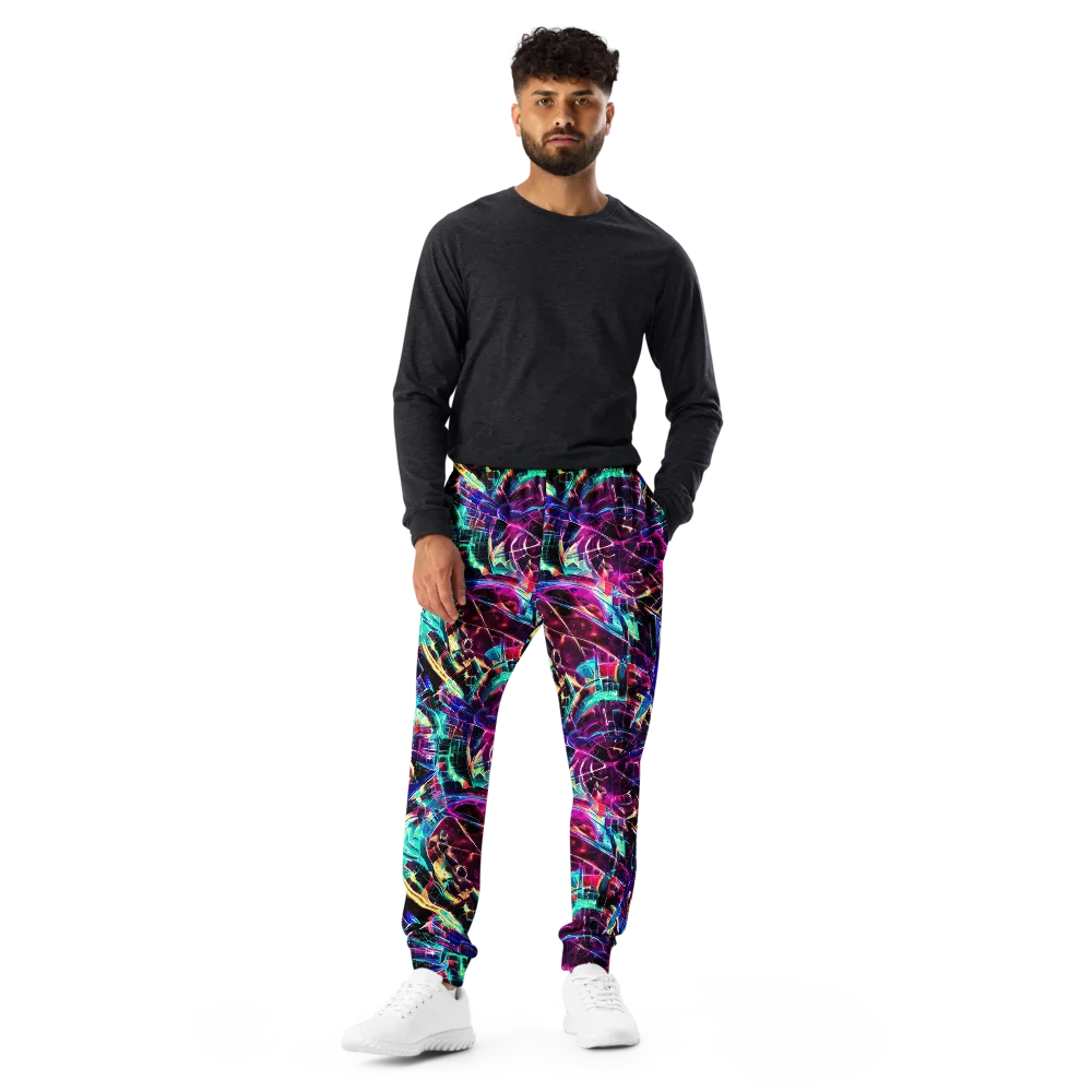 Plasma Pulse on Men's Joggers — Front