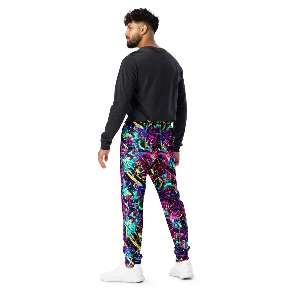 Plasma Pulse on Men's Joggers — Back