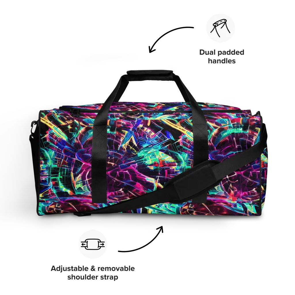 Plasma Pulse on Duffle Bag — Front