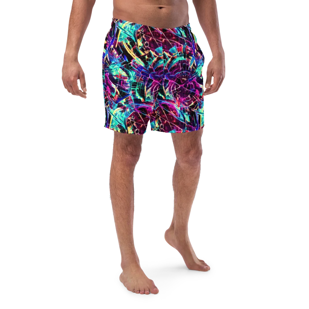 Plasma Pulse on Swim Trunks — Front