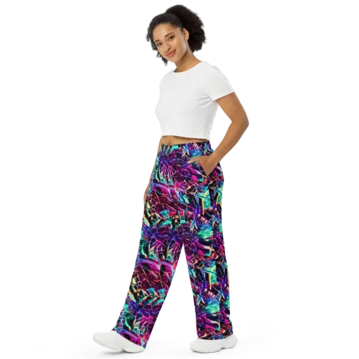 Plasma Pulse on a Wide-Leg Pants