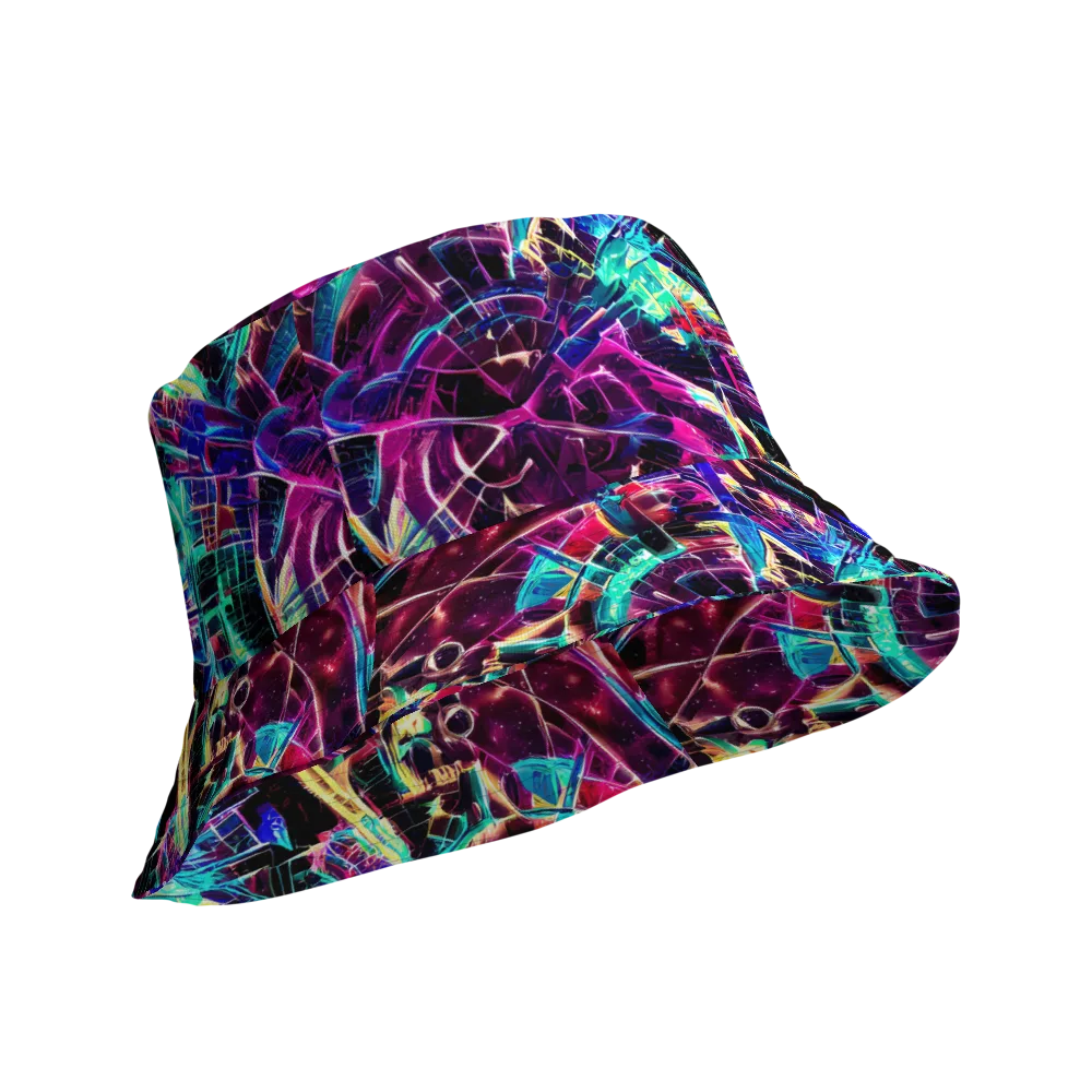 Plasma Pulse on Reversible Bucket Hat — Product details Outside