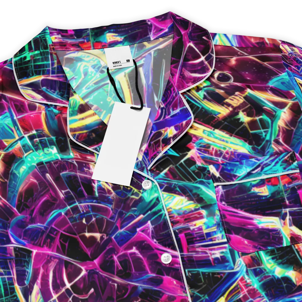 Plasma Pulse on Women's Short Sleeve Pajama Top — Product details