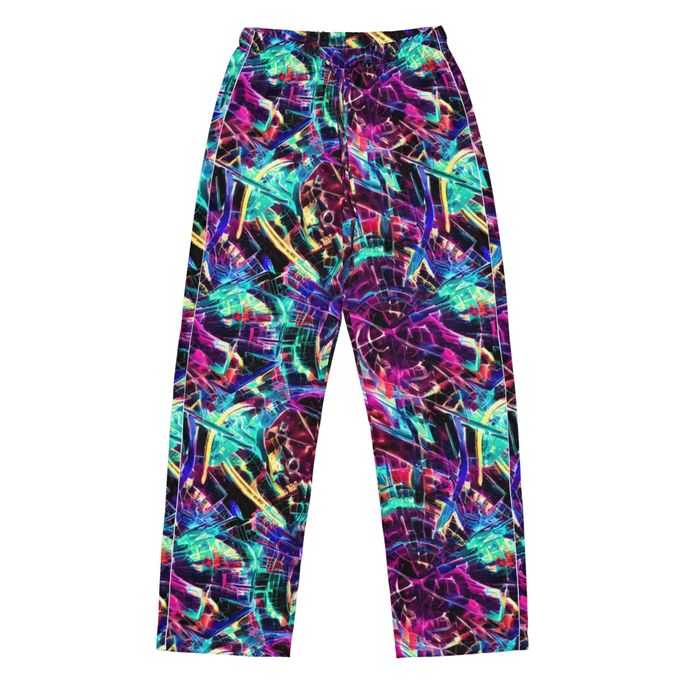 Plasma Pulse on Women's Pajama Pants — Front