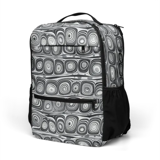 Monochrome Strata on a Utility Backpack