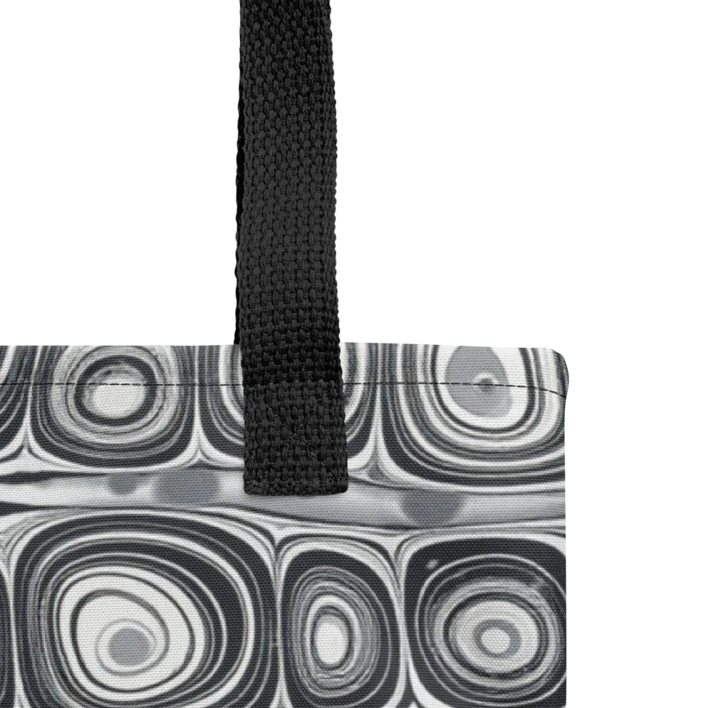 Monochrome Strata on Tote Bag — Product details