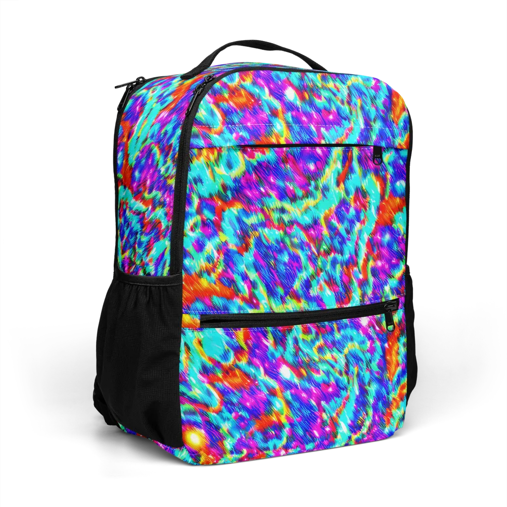 Laser Garden on Utility Backpack — Right Front