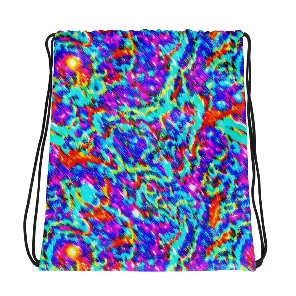 Laser Garden on Drawstring Bag — Photo