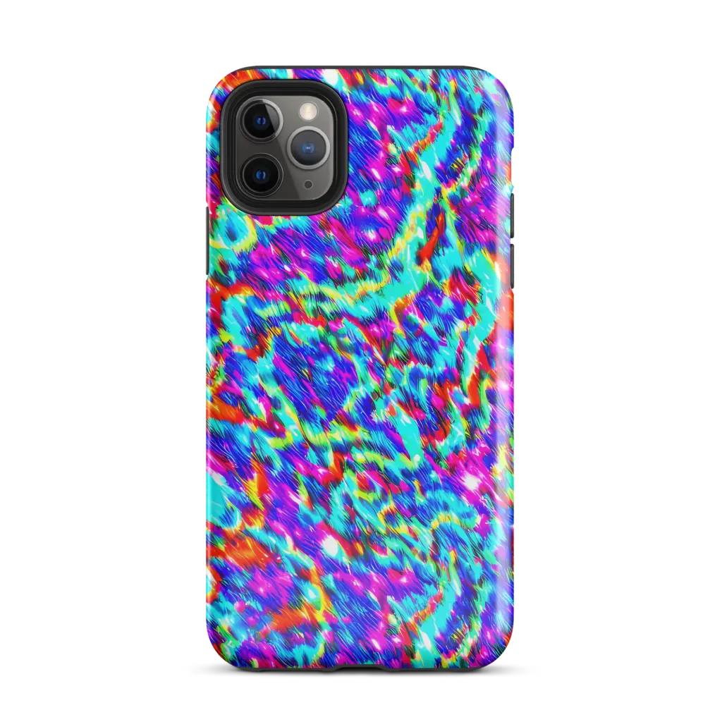 Laser Garden on Tough Case for iPhone® — Front
