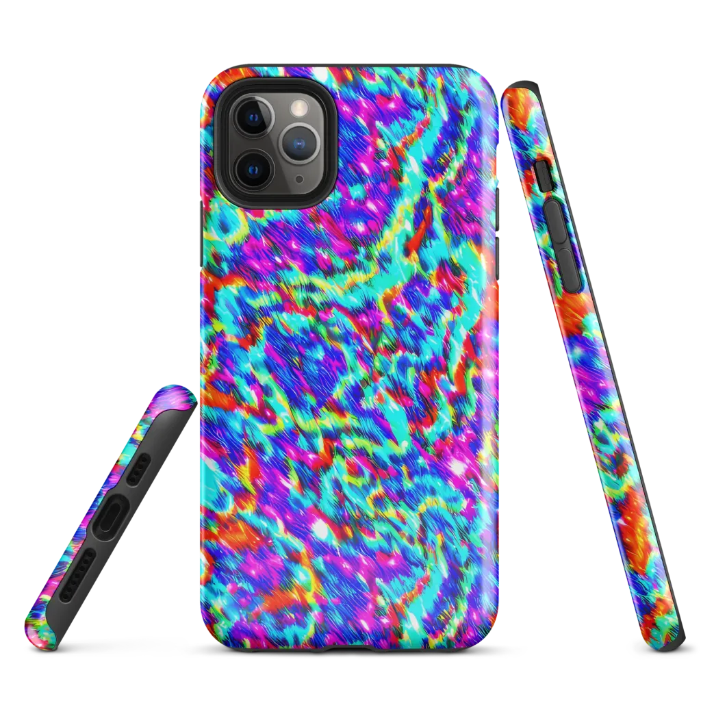 Laser Garden on Tough Case for iPhone® — Front