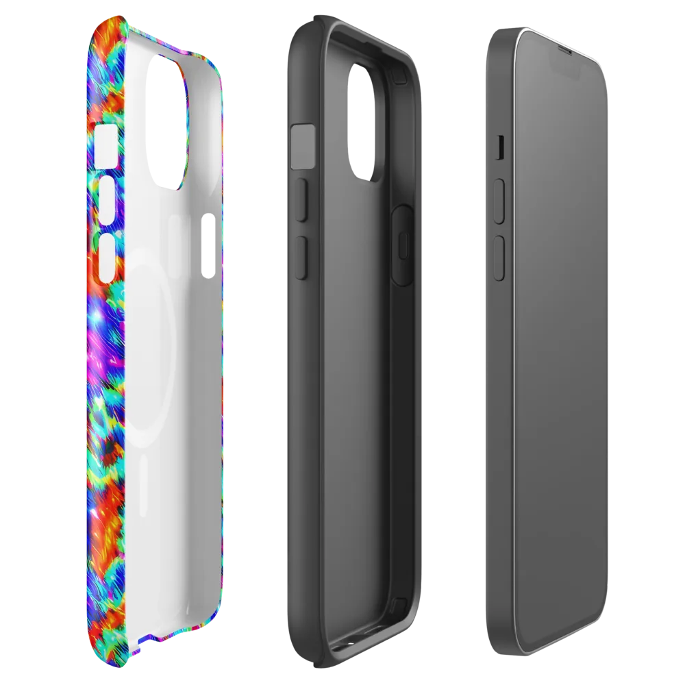 Laser Garden on MagSafe Tough Case for iPhone® — Front