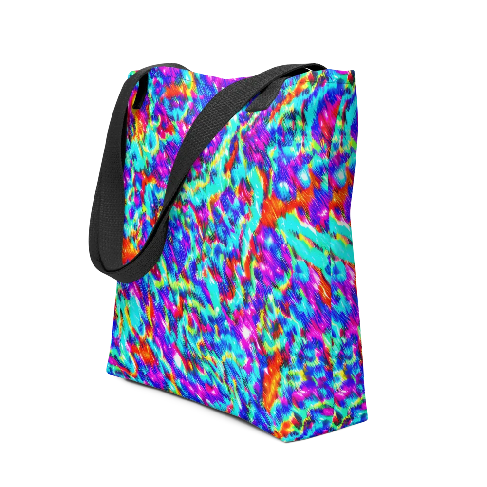Laser Garden on Tote Bag — Front