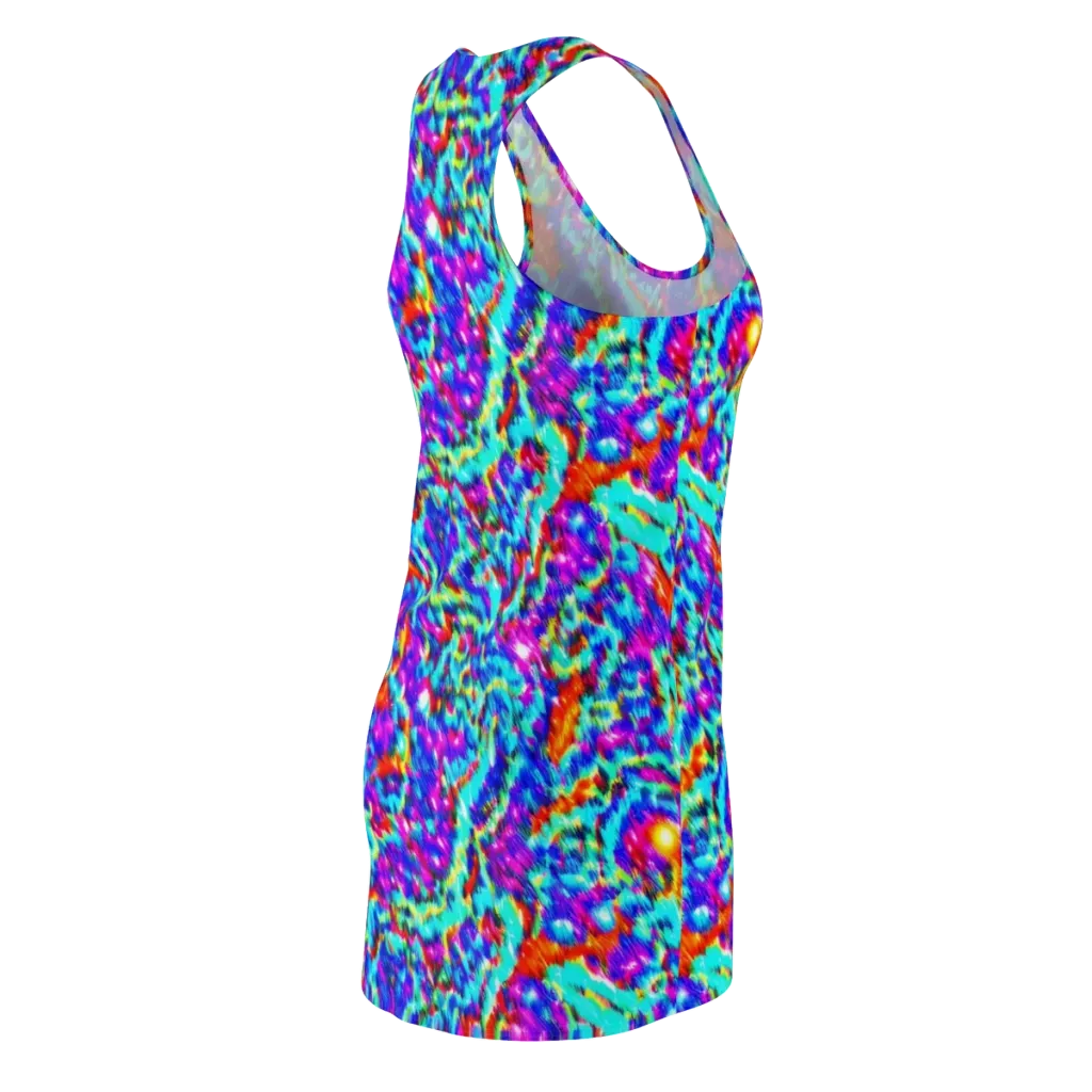 Laser Garden on Racerback Dress — Back Side