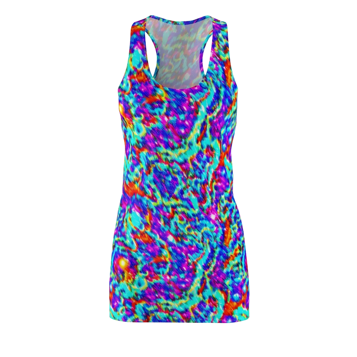 Laser Garden on Racerback Dress — Front
