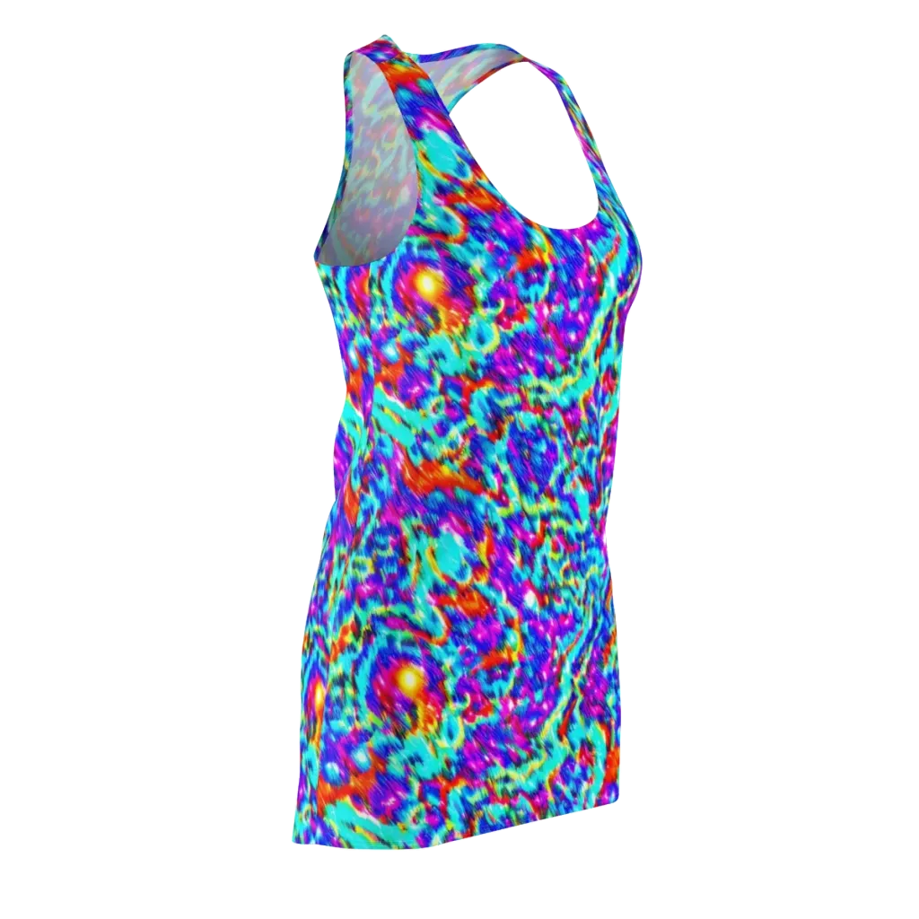Laser Garden on Racerback Dress — Front Side