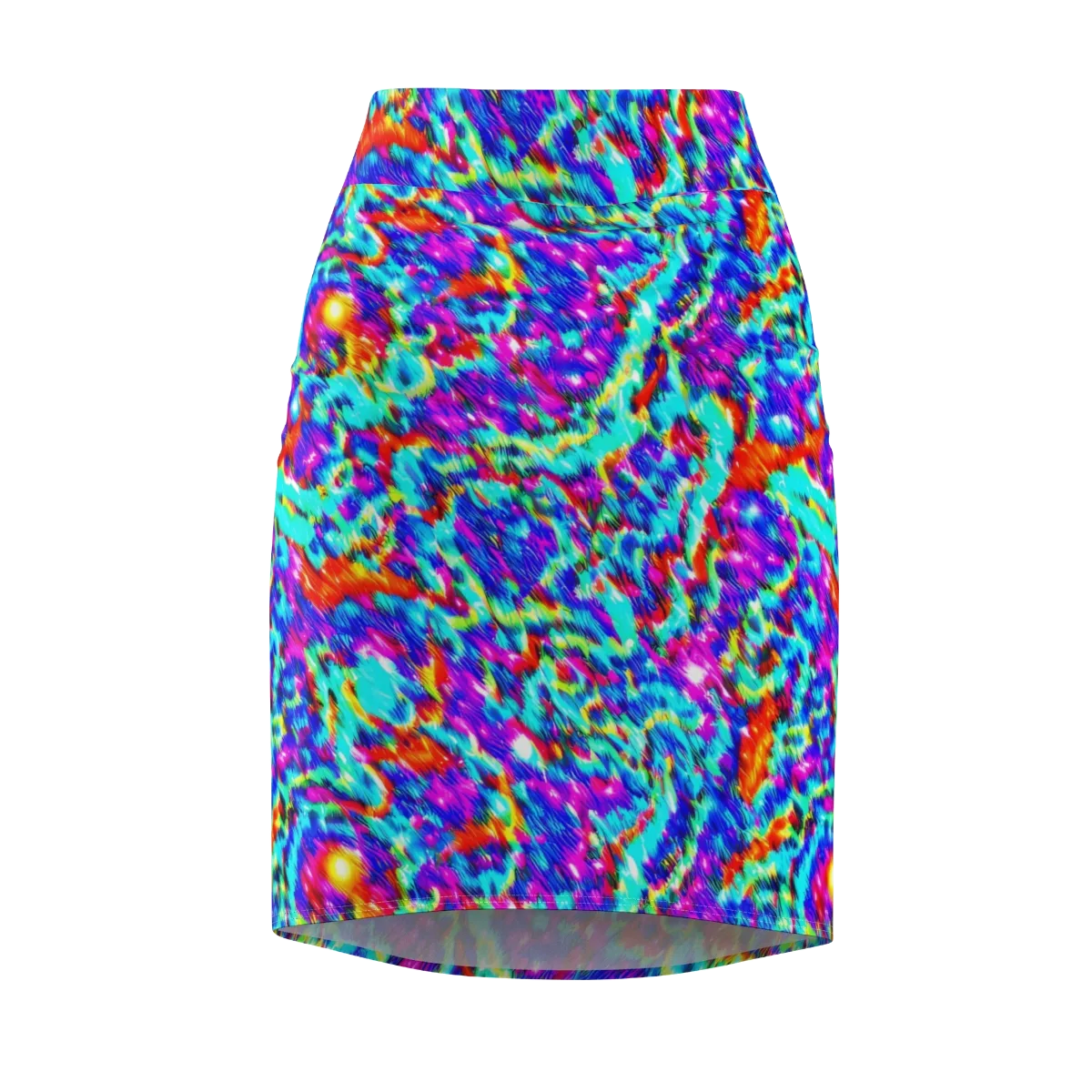 Laser Garden on Pencil Skirt — Front