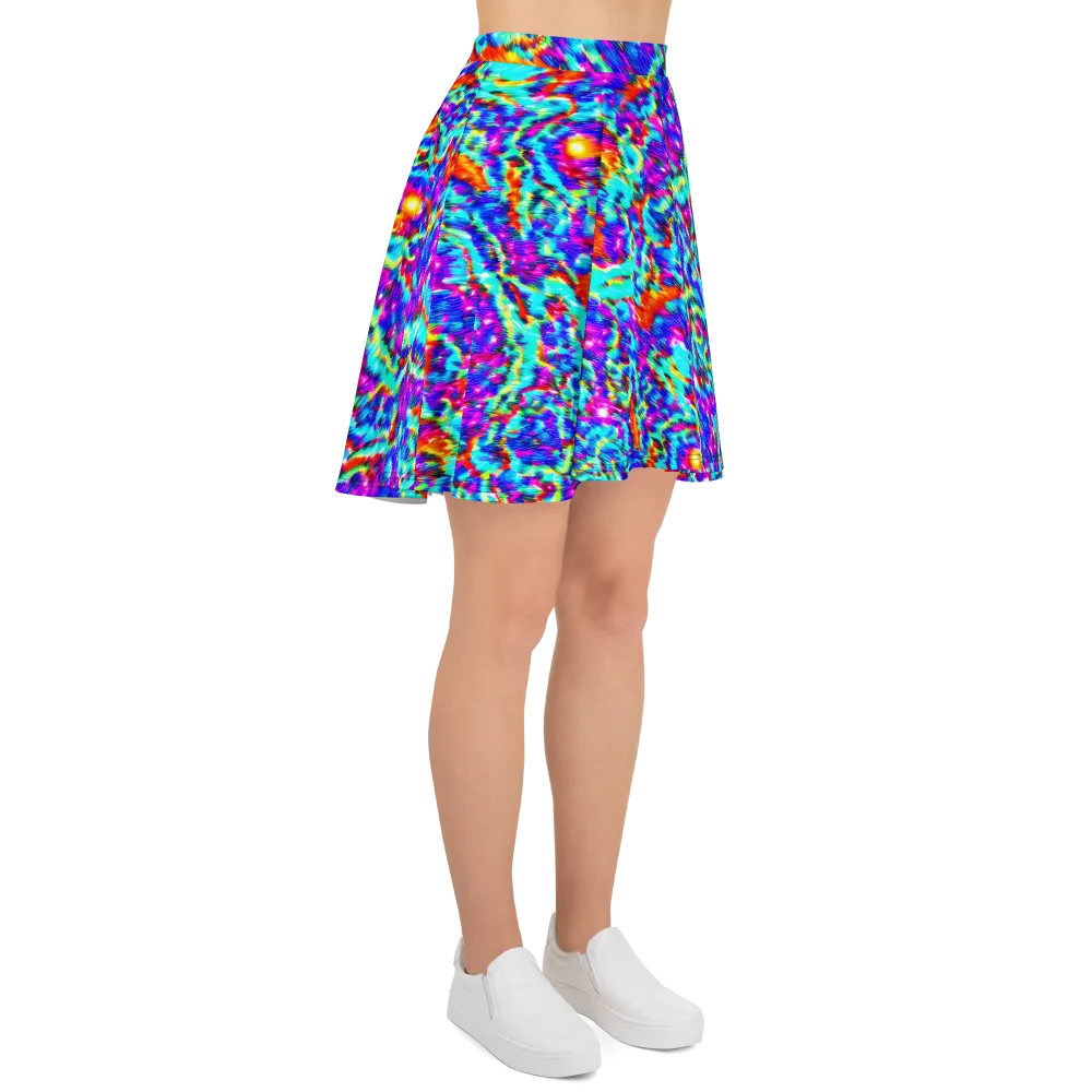 Laser Garden on Skater Skirt — Right
