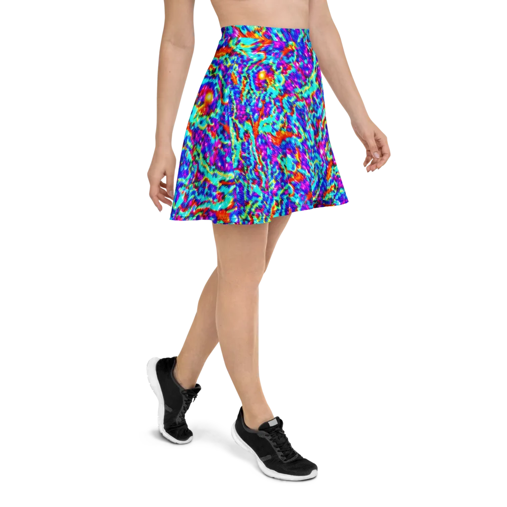 Laser Garden on Skater Skirt — Right