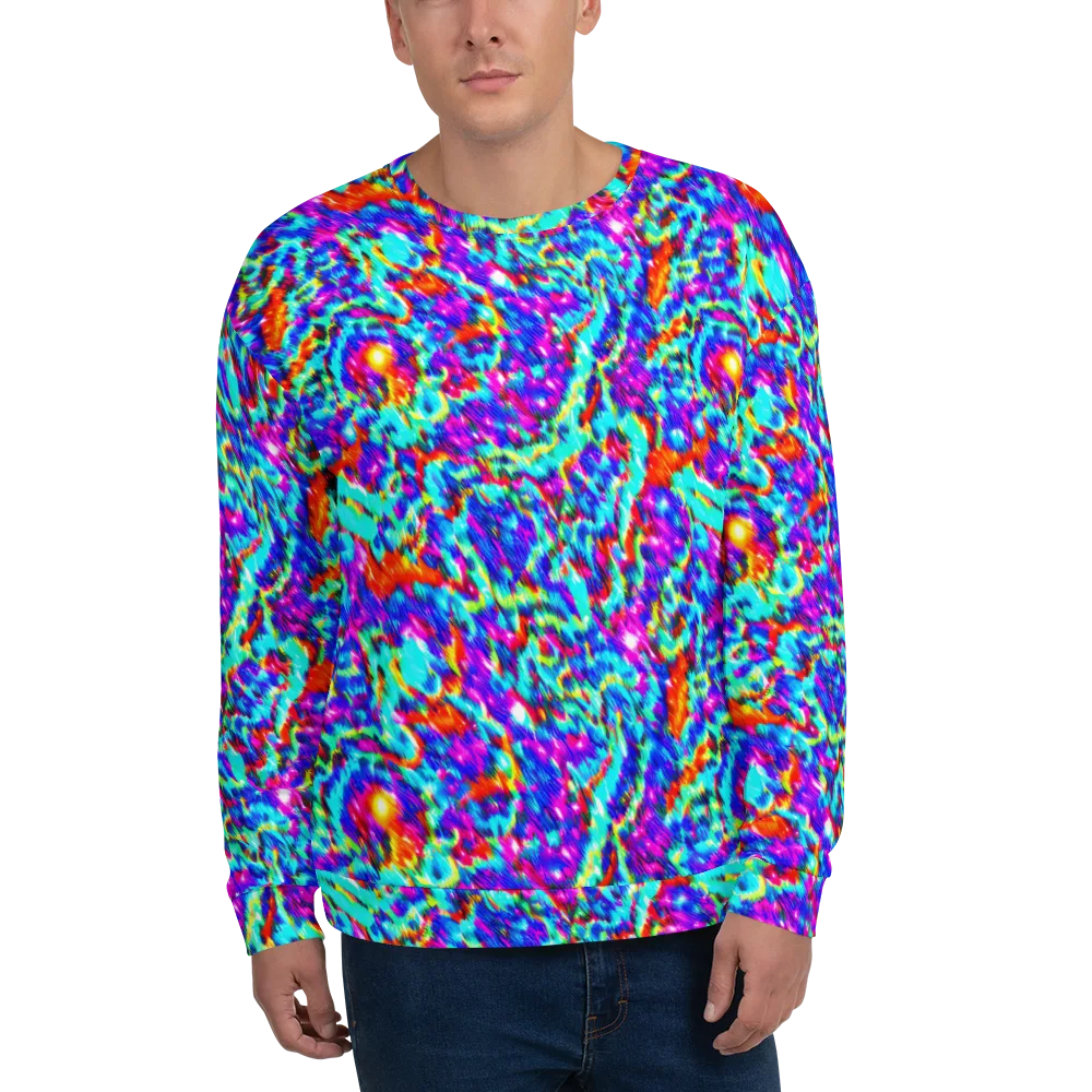 Laser Garden on Sweatshirt — Front
